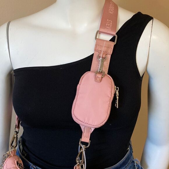 NWT Steve Madden (Btamela) Crossbody w/ AirPod Pouch- Peach - Picture 15 of 16